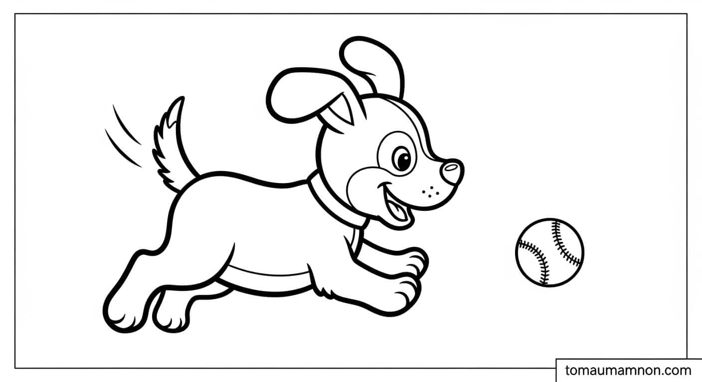 Tô Màu Quả Bóng tranh tô màu quả bóng 5