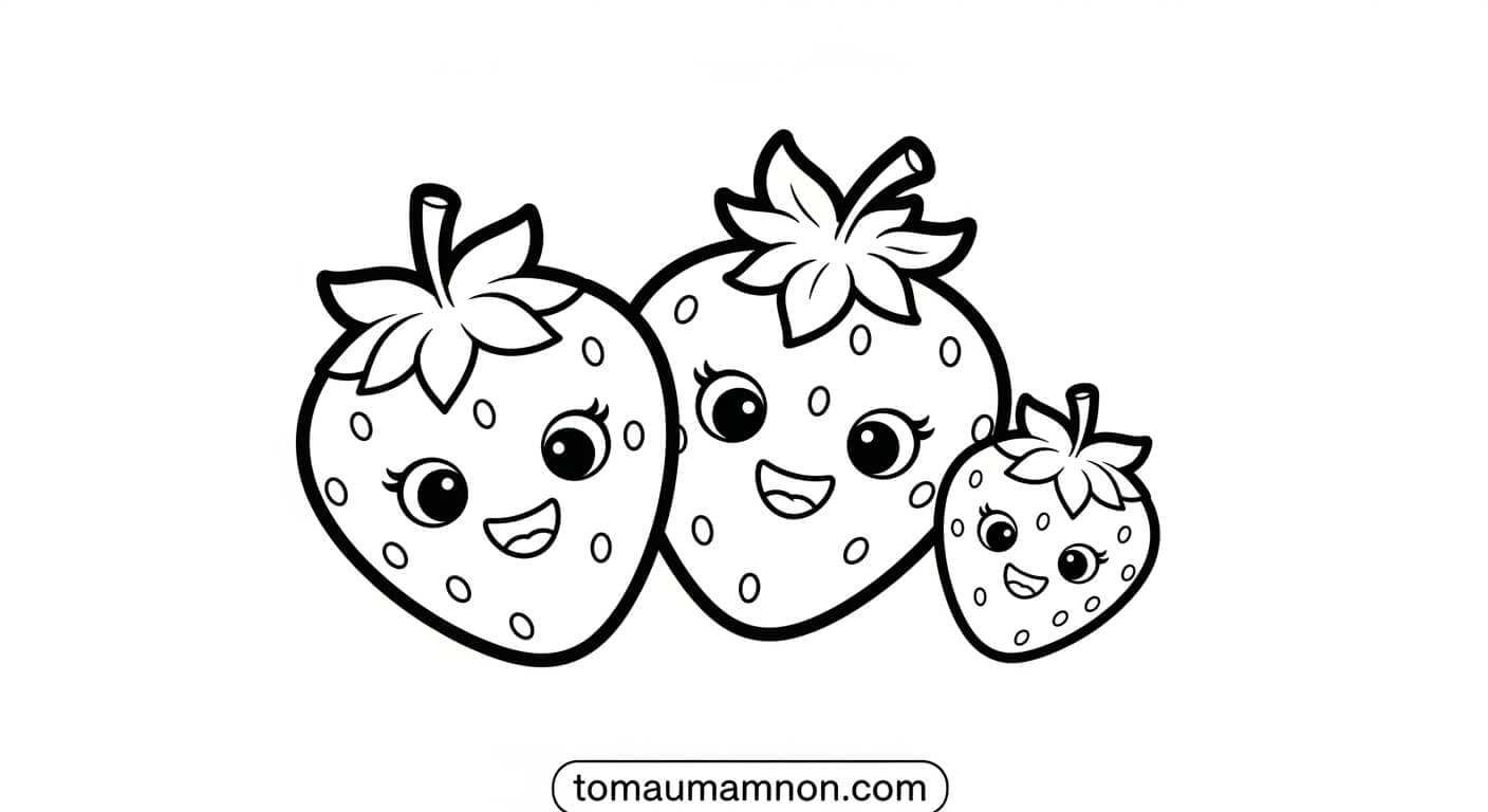 những quả dâu tây trên đĩa