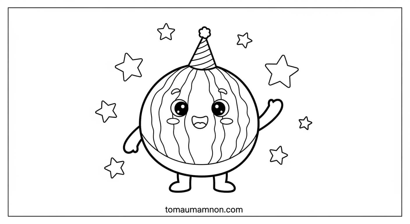 Quả dưa hấu hài hước