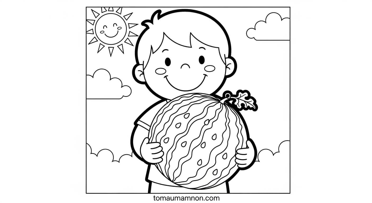 Dưa hấu miếng lớn