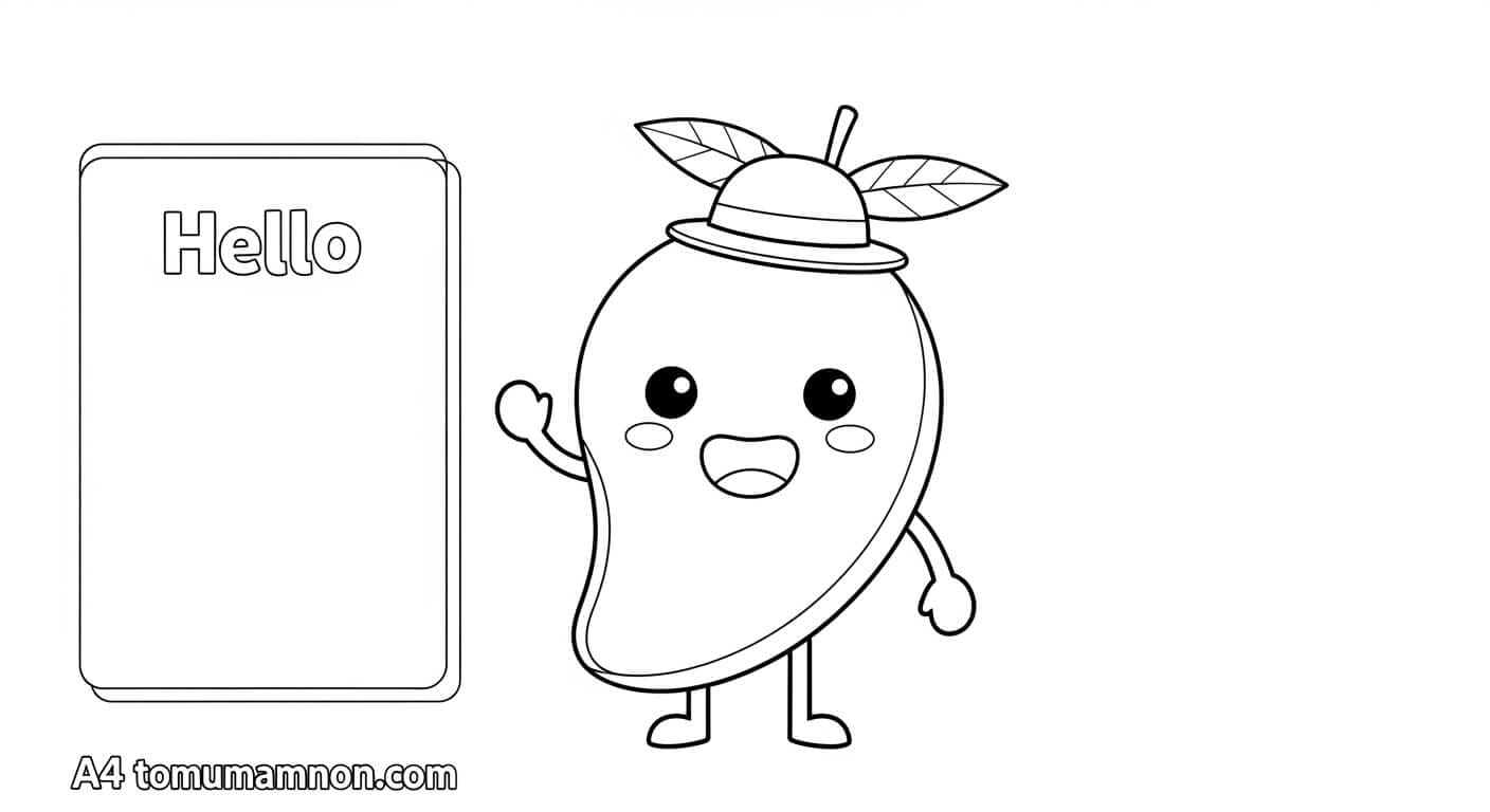 Xoài chín với cuống