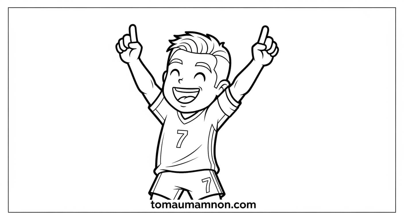 Ronaldo cười tươi