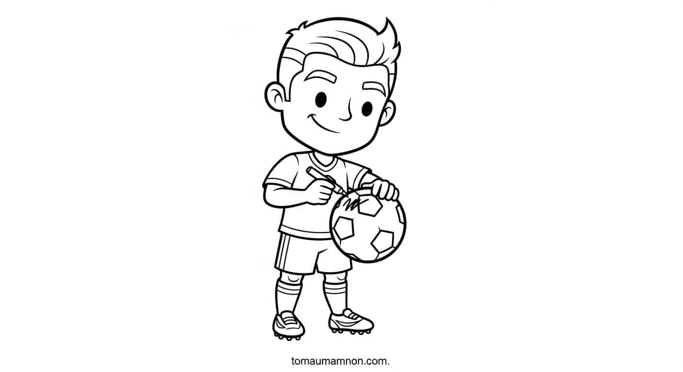 Ronaldo thực hiện cú sút