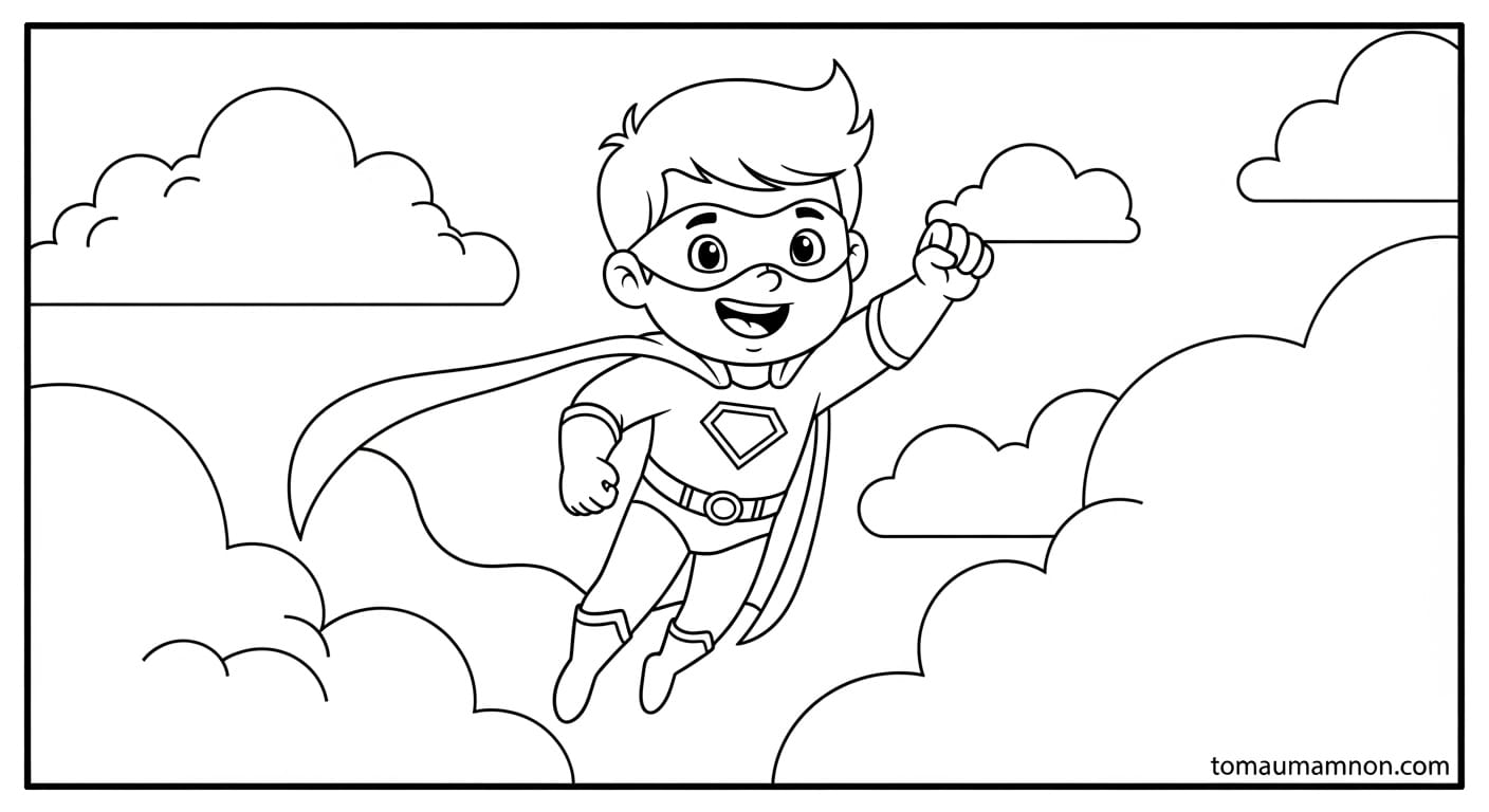 Tô Màu Siêu Nhân Điện Quang Siêu nhân trong hành động