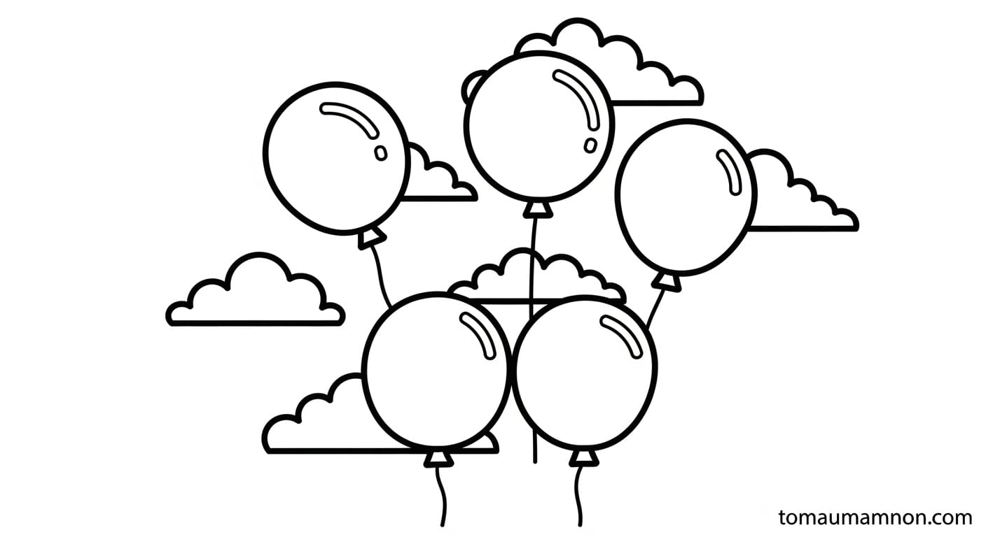 Số 4 kèm động vật