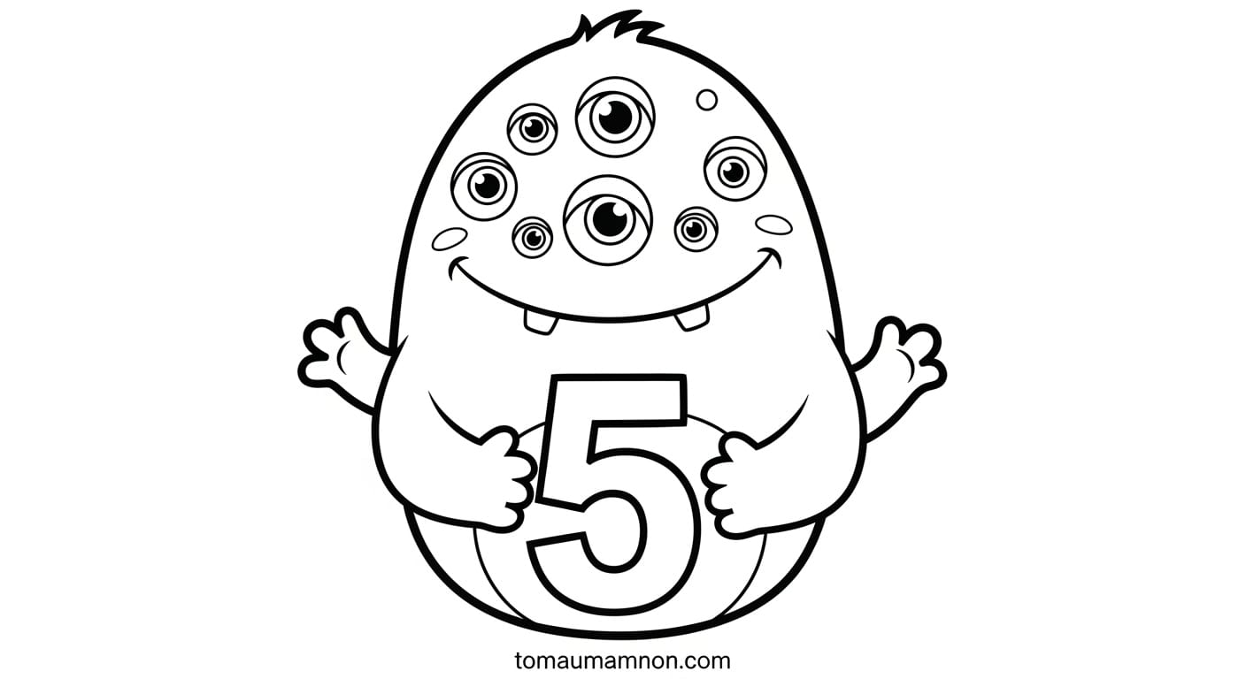 Hãy sáng tạo với số 5