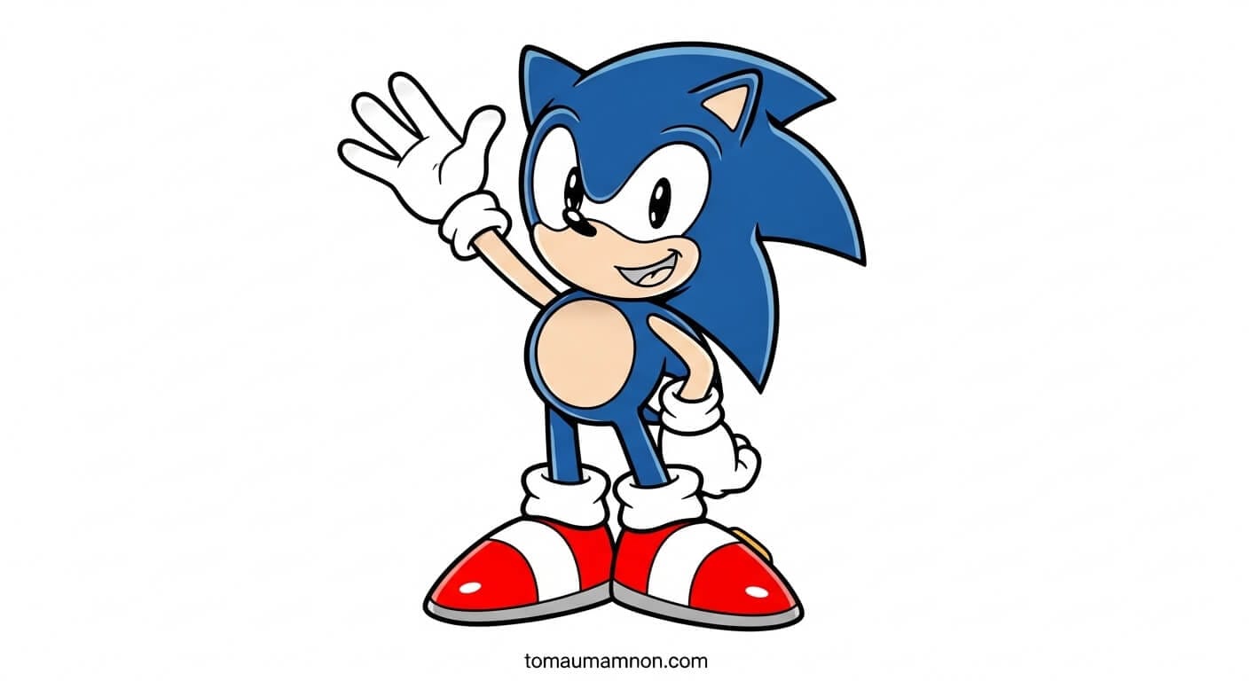 Tô Màu Sonic Sonic và bạn đồng hành