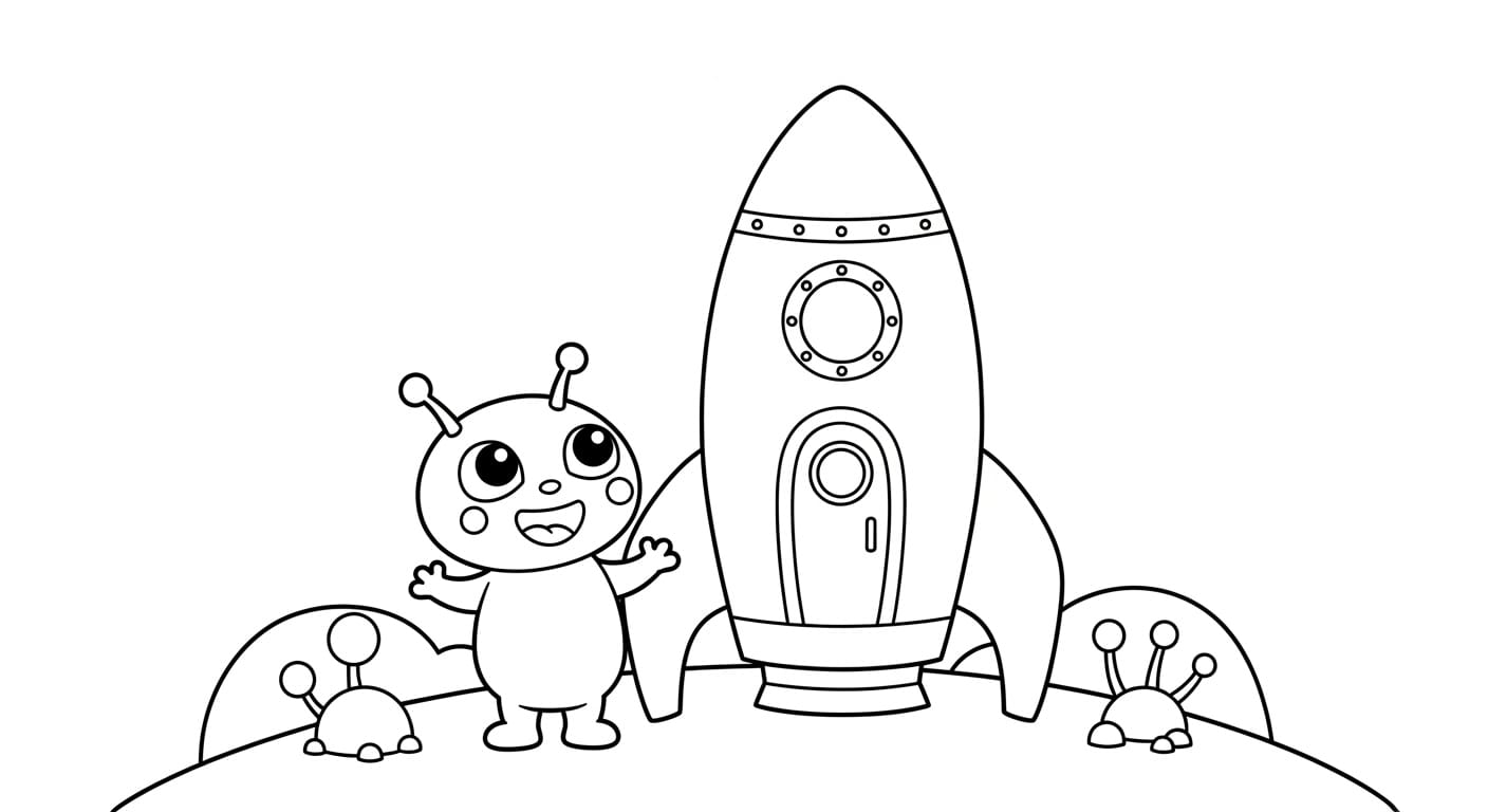 Tên lửa giữa bầu trời sao