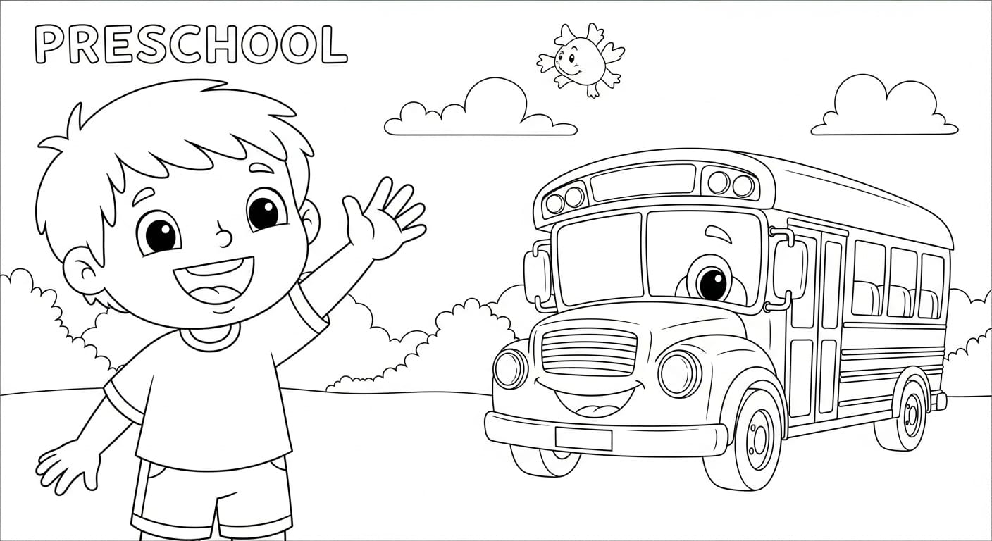 Trường học với học sinh vui chơi