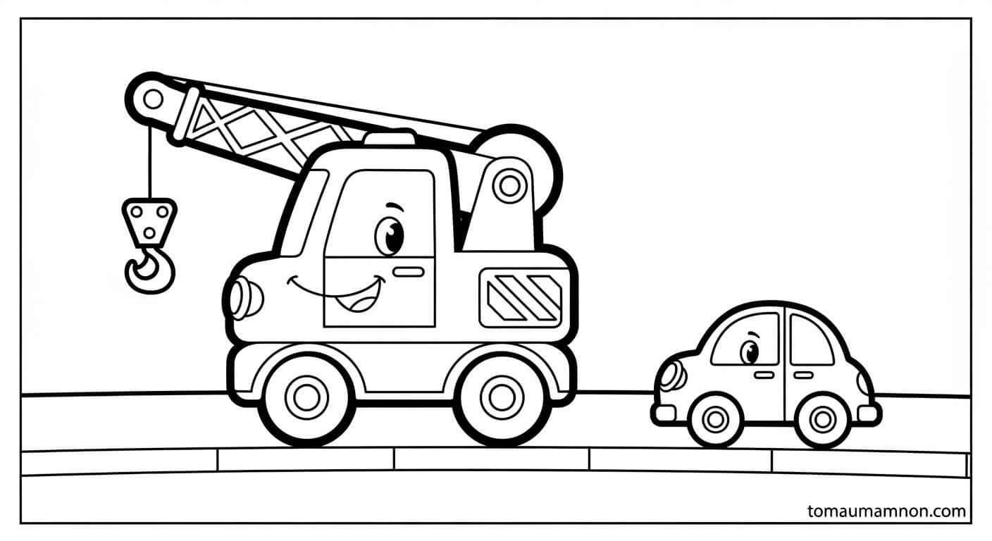 xe cẩu mạnh mẽ