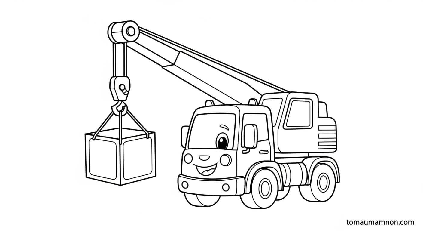 xe cẩu đơn giản