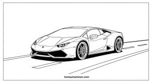 to mau xe lamborghini 2