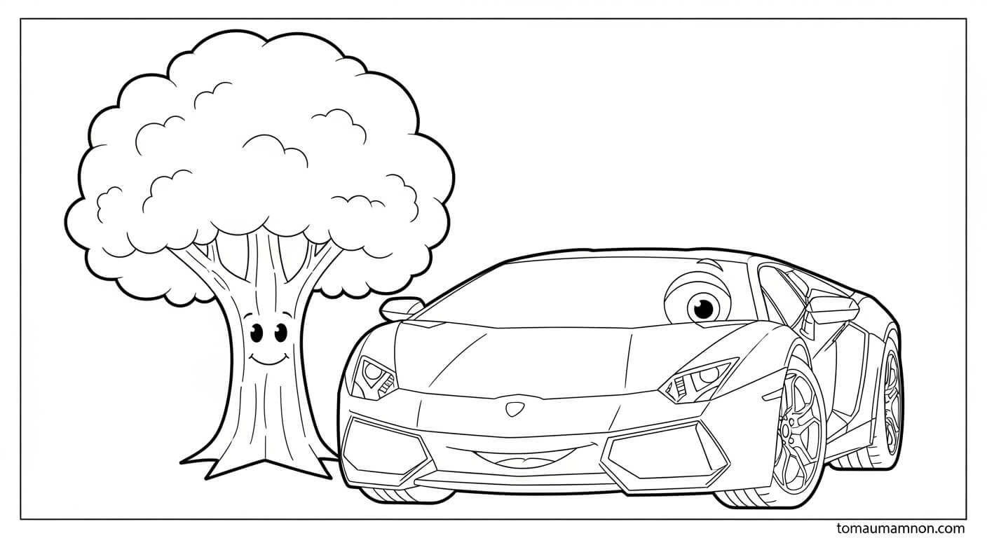 Xe Lamborghini trong mơ