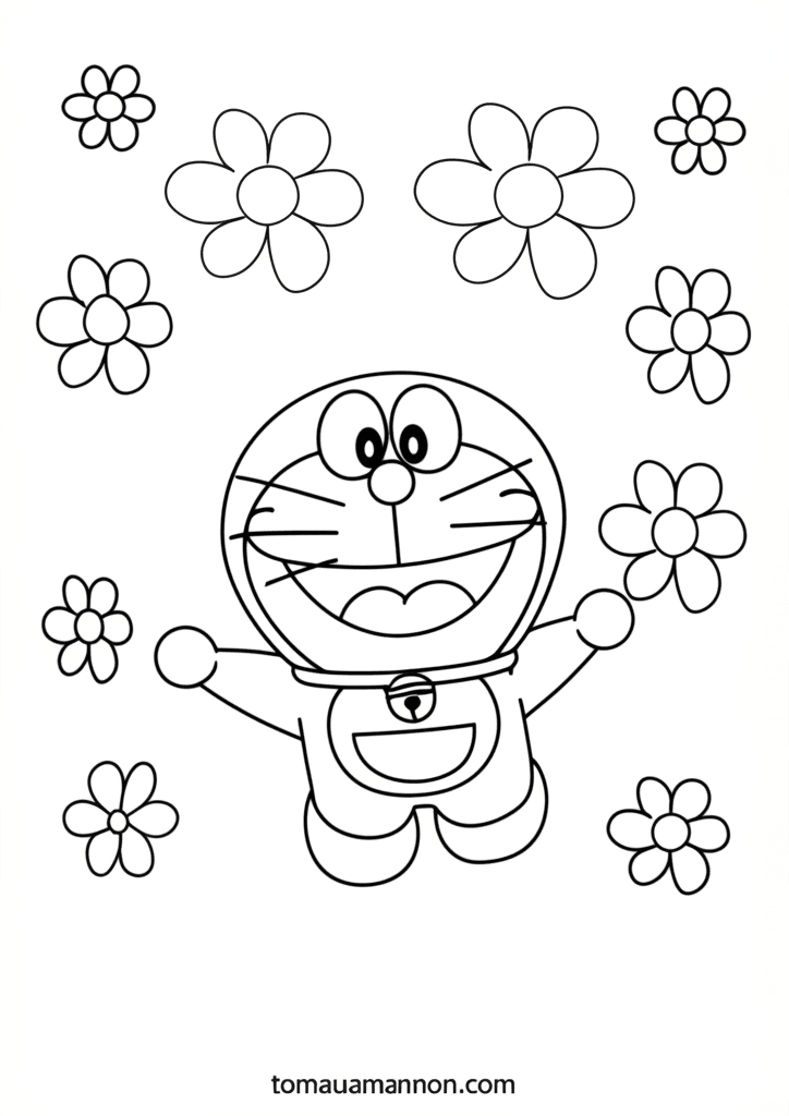 Tô Tượng Doremon Tượng Doremon đã hoàn thành