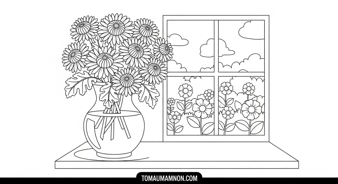 bình hoa đẹp mắt