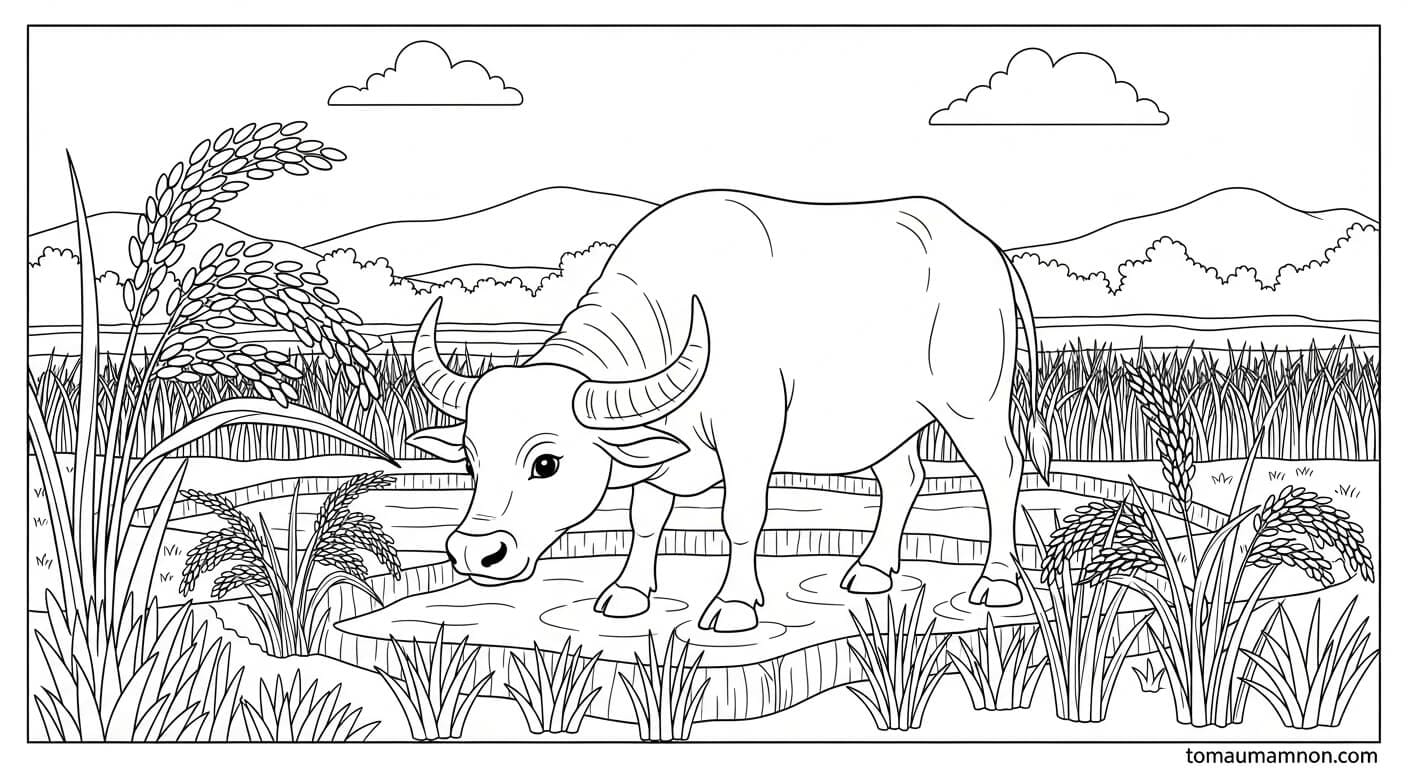 Cảnh mùa lúa chín