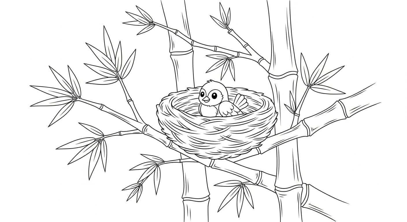 cây tre xanh mướt