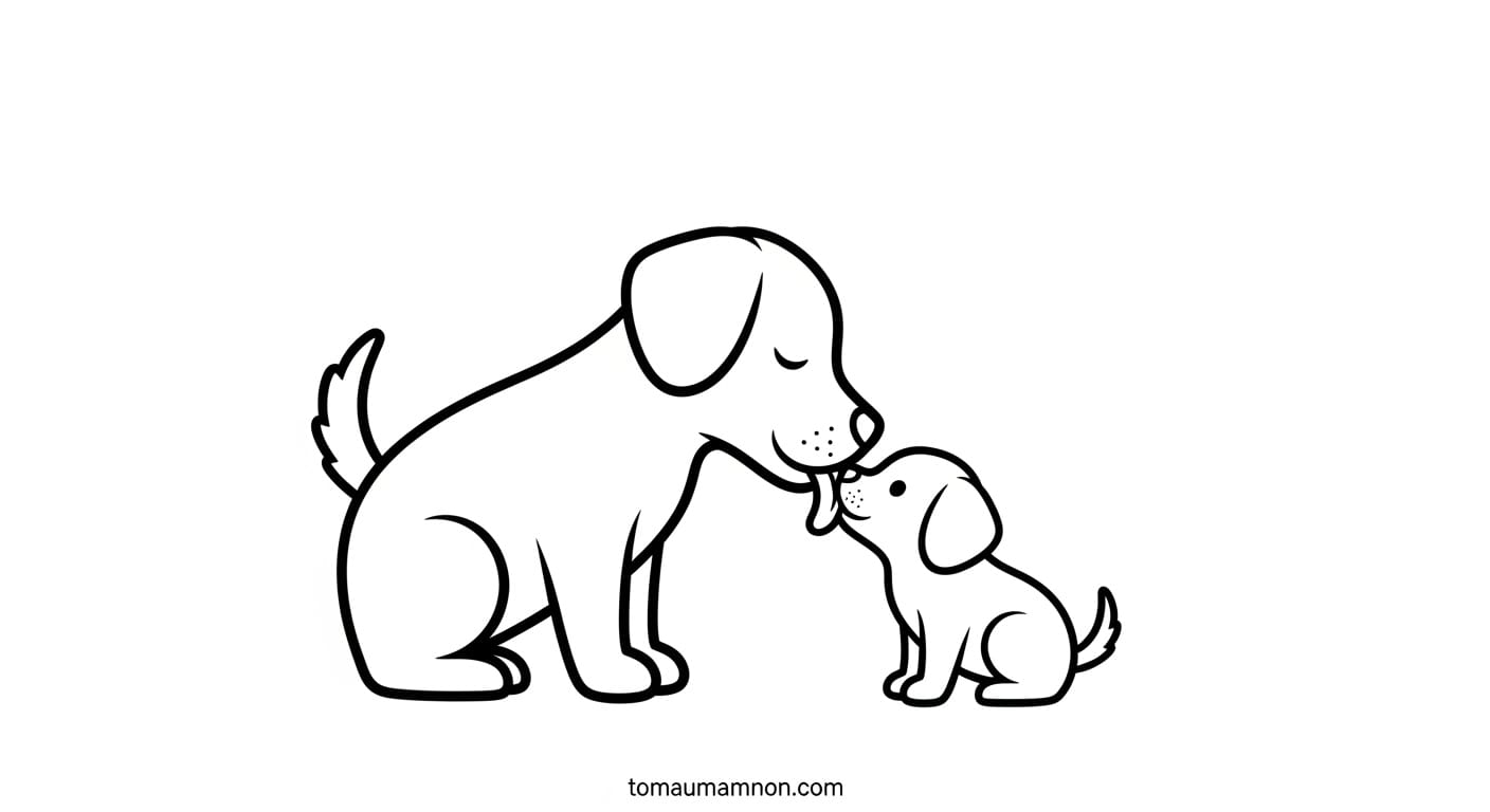 Cún con đáng yêu