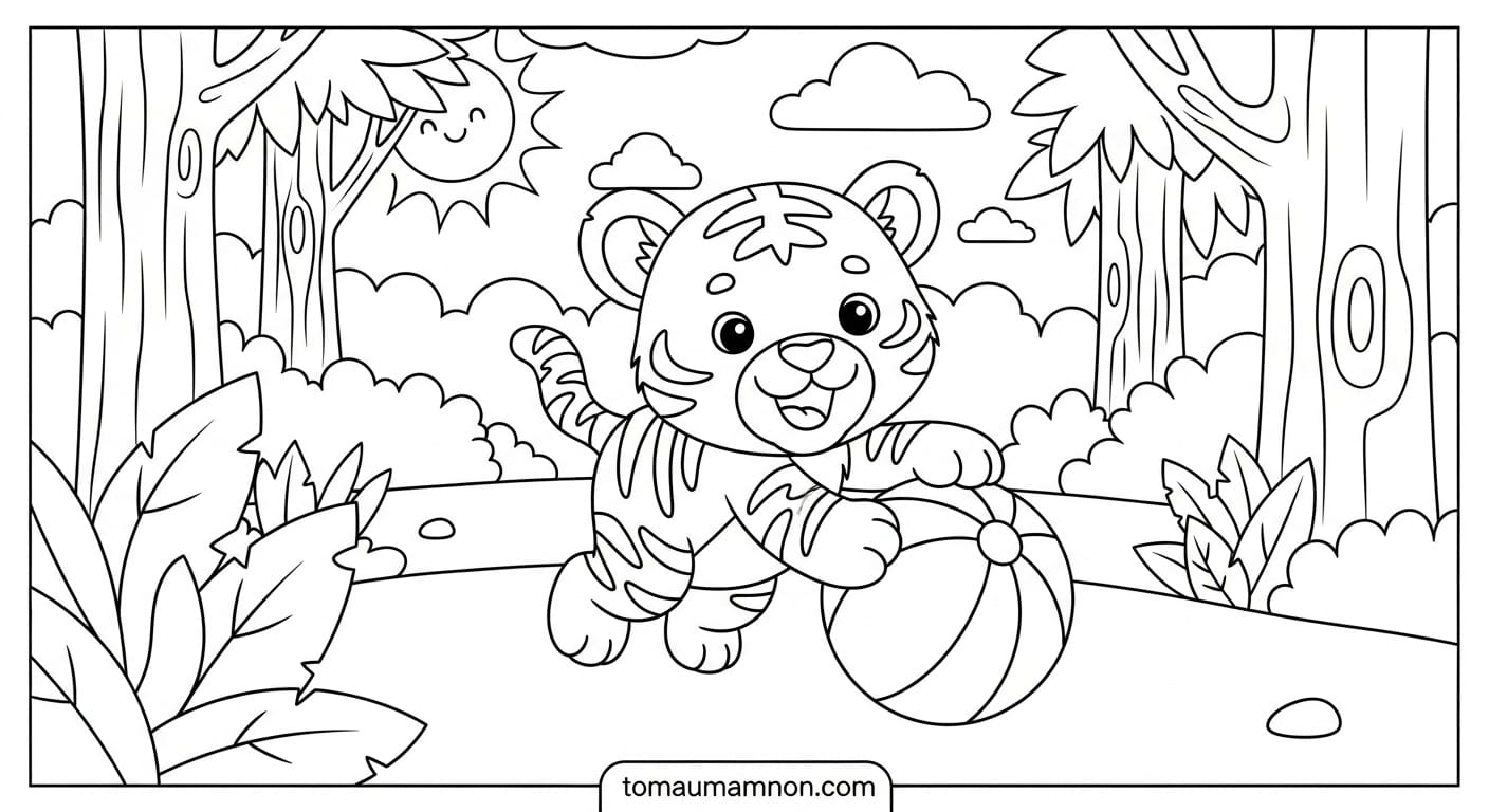 Con hổ trong rừng