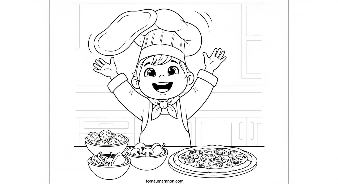 Tranh Đồ Ăn Kem màu sắc