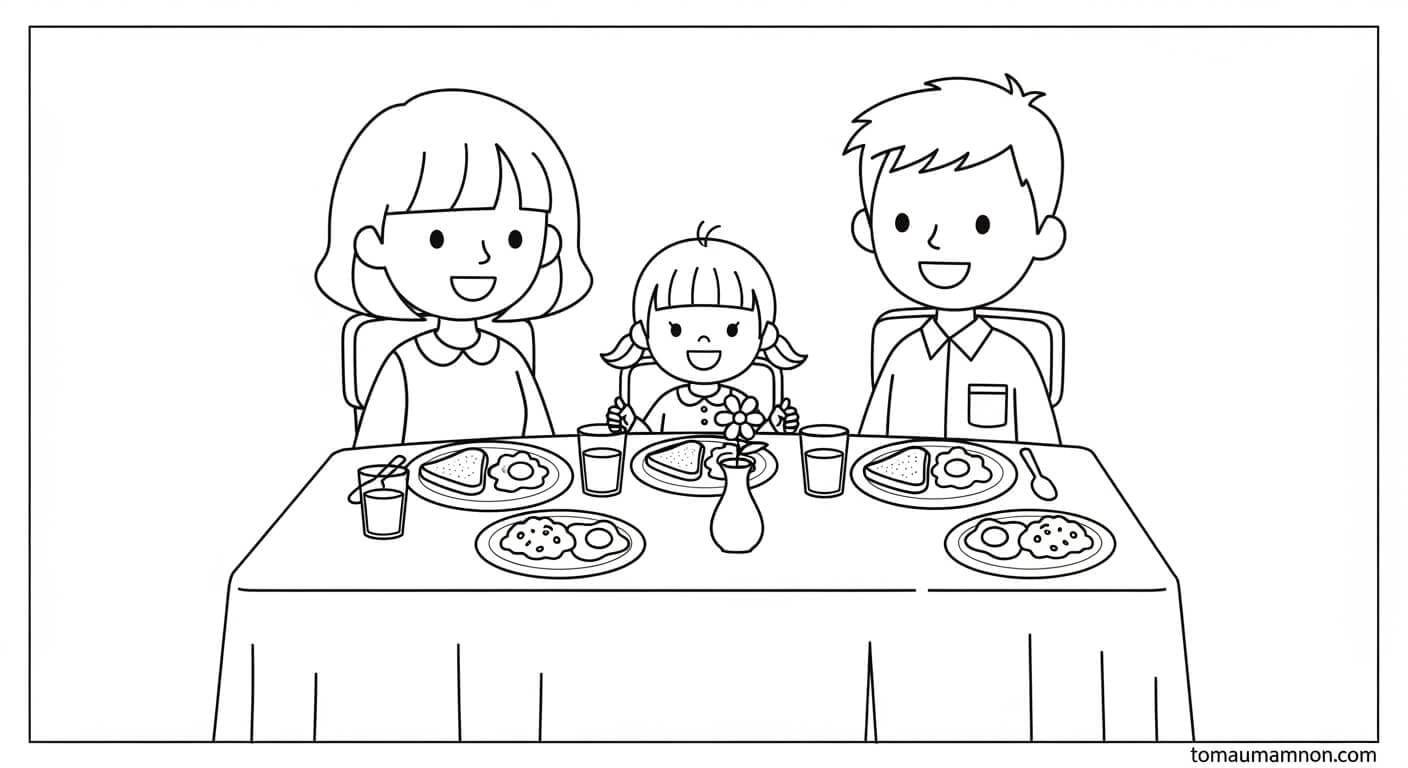 Tranh Đồ Ăn Bát mì hấp dẫn