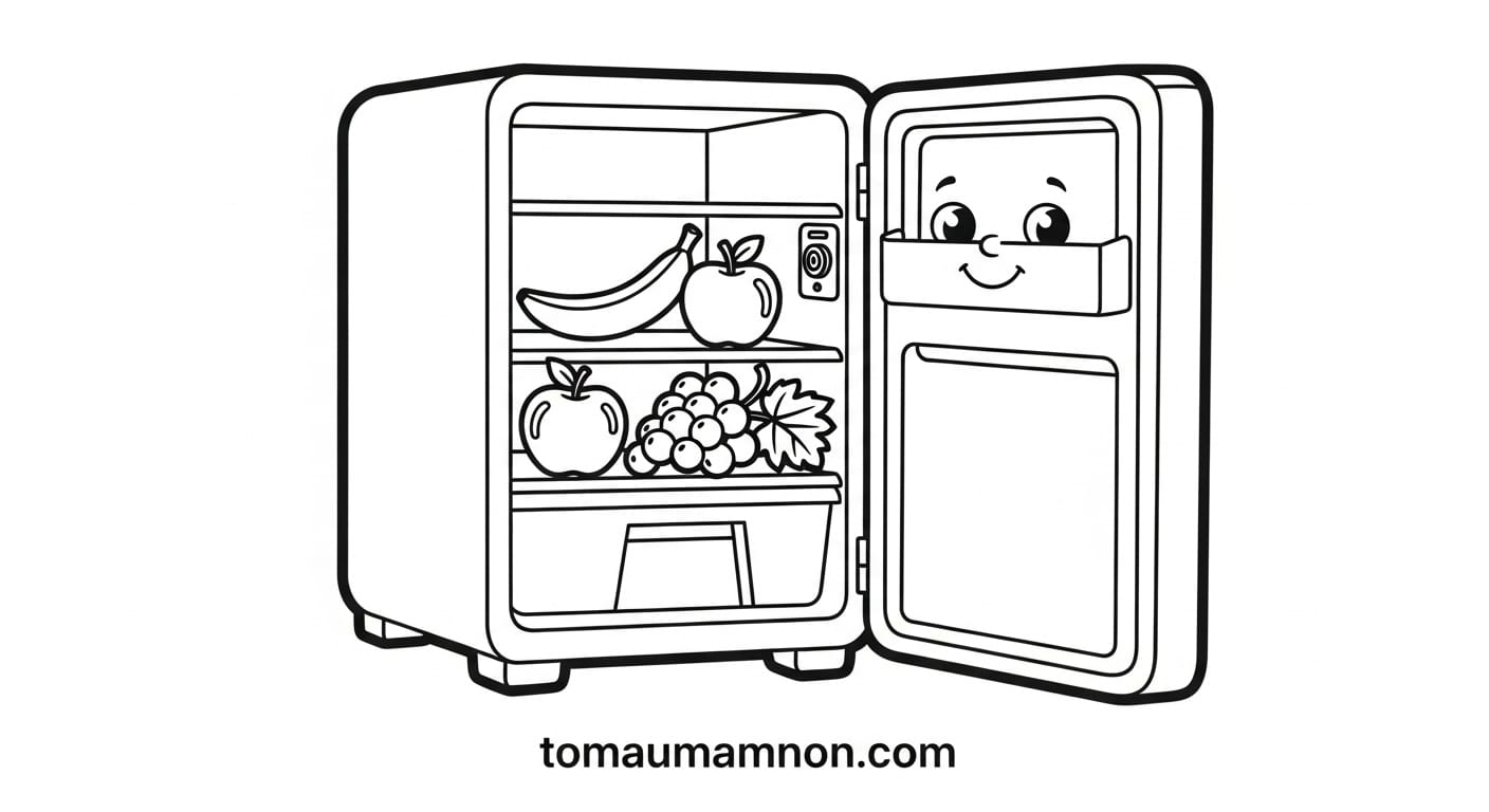 tô màu nồi cơm điện