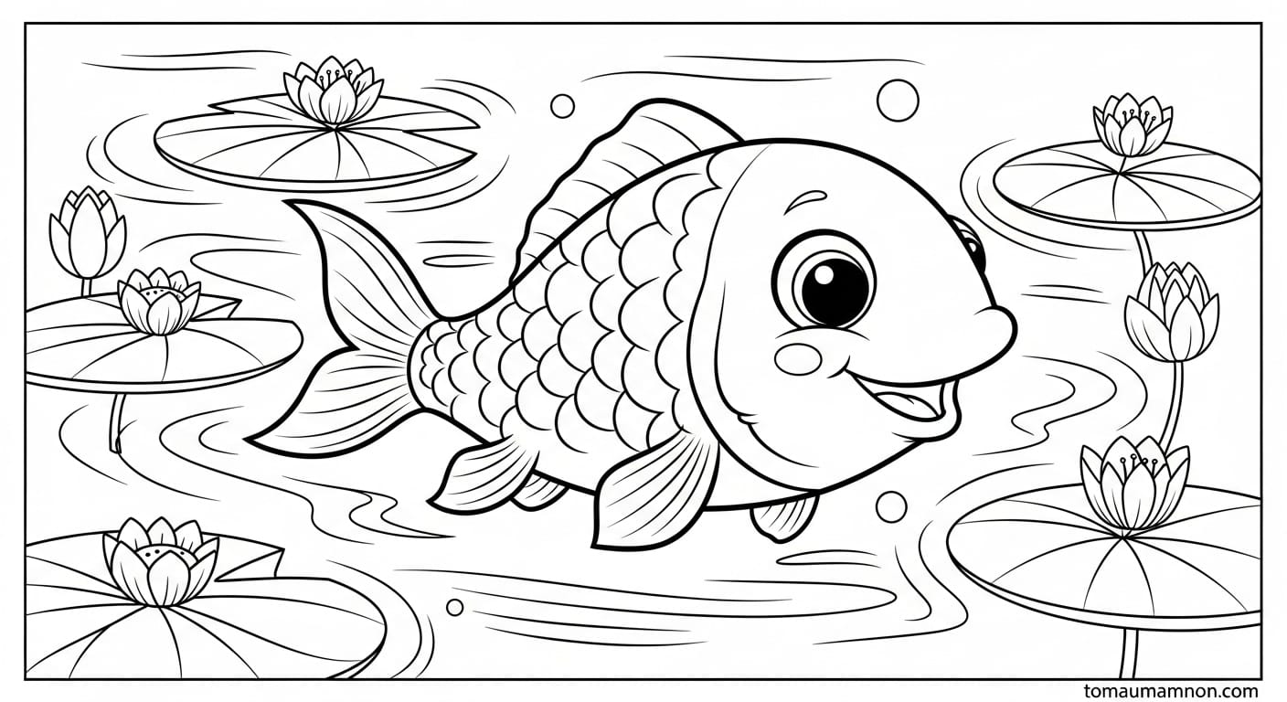 Tranh Đông Hồ Cá Chép Tranh Đông Hồ Cá Chép