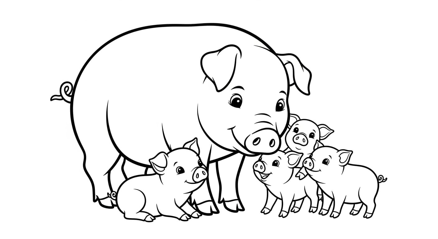 tranh lợn đông hồ