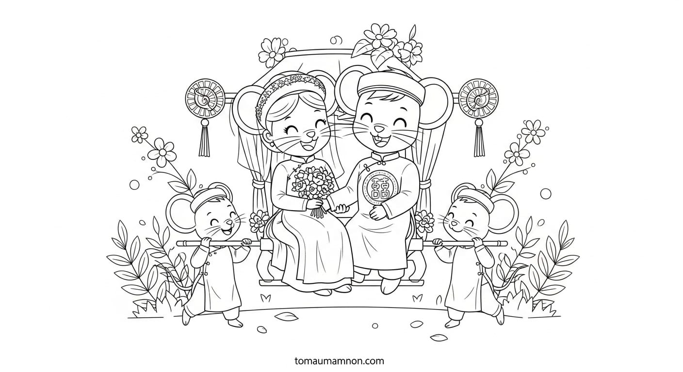 Chuột đang rước dâu