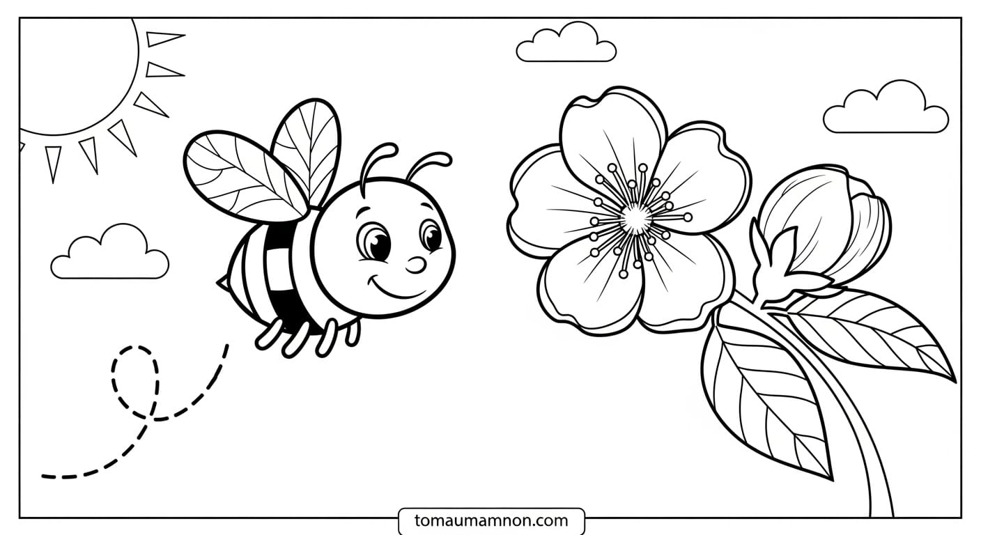 Tranh Hoa Đào Bông hoa đào nở