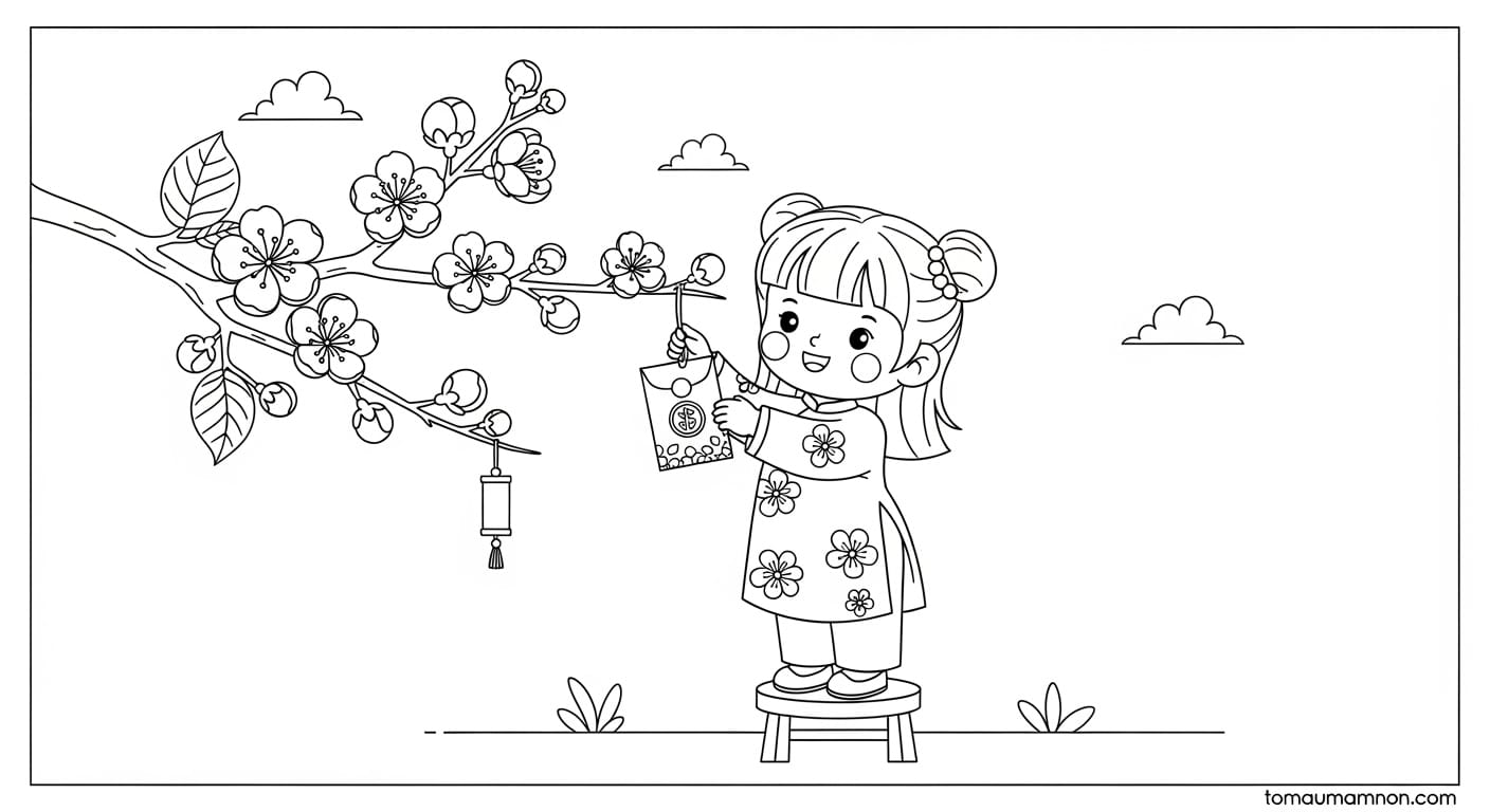 Tranh Hoa Mai hoa mai 4