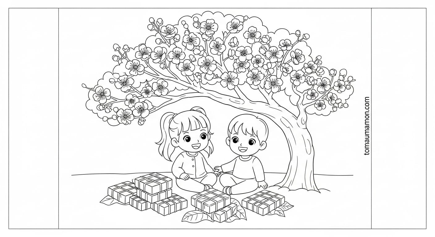 Tranh Hoa Mai hoa mai 5