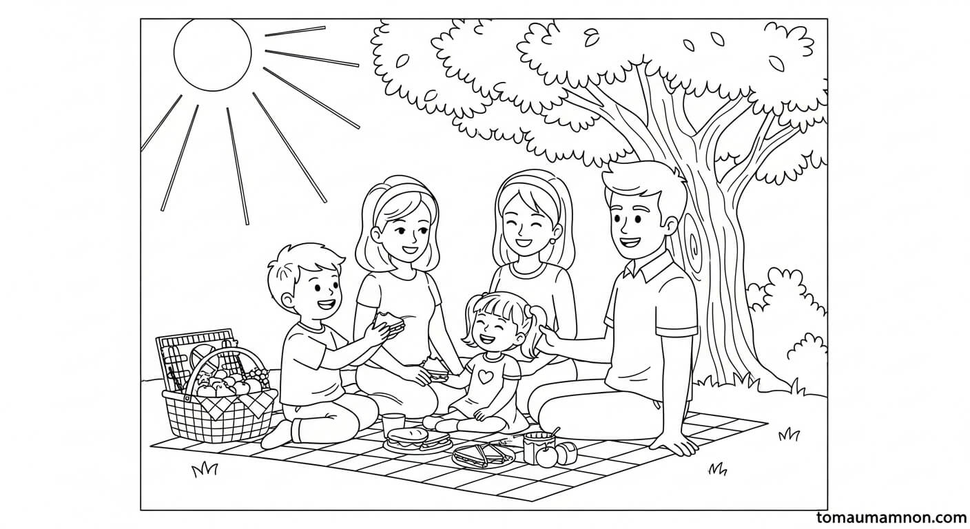 Tranh Mùa Hè tranh mùa hè 1