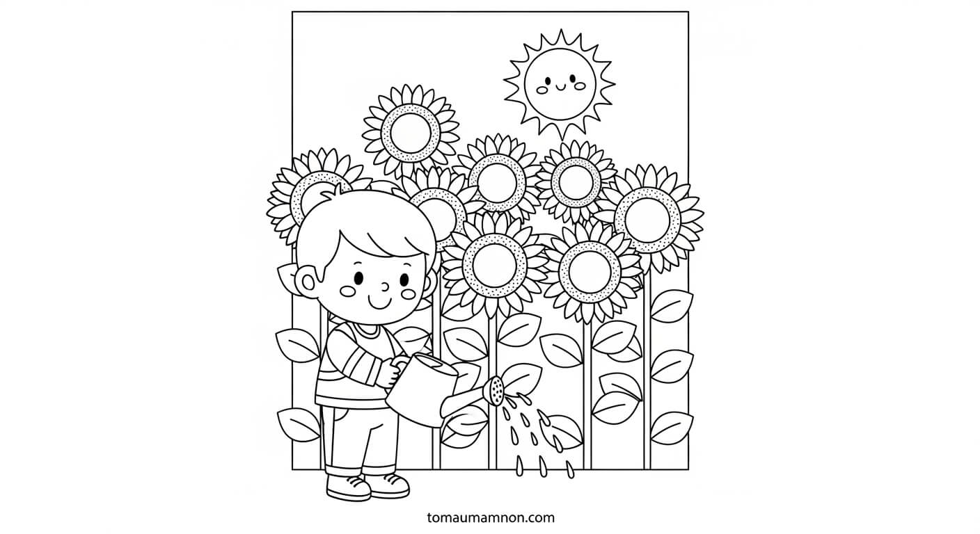 Tranh Mùa Hè tranh mùa hè 2