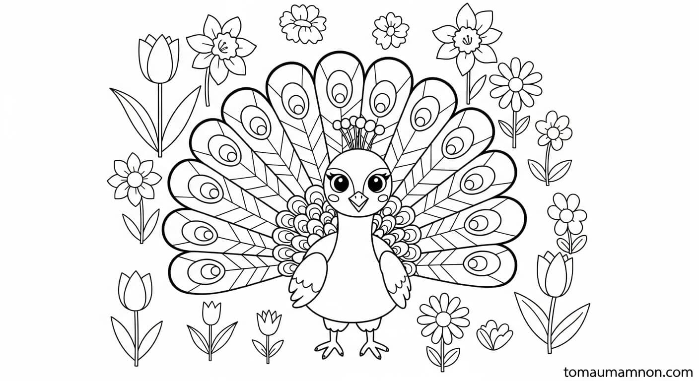 Tranh Mùa Xuân Cây cối đâm chồi nảy lộc