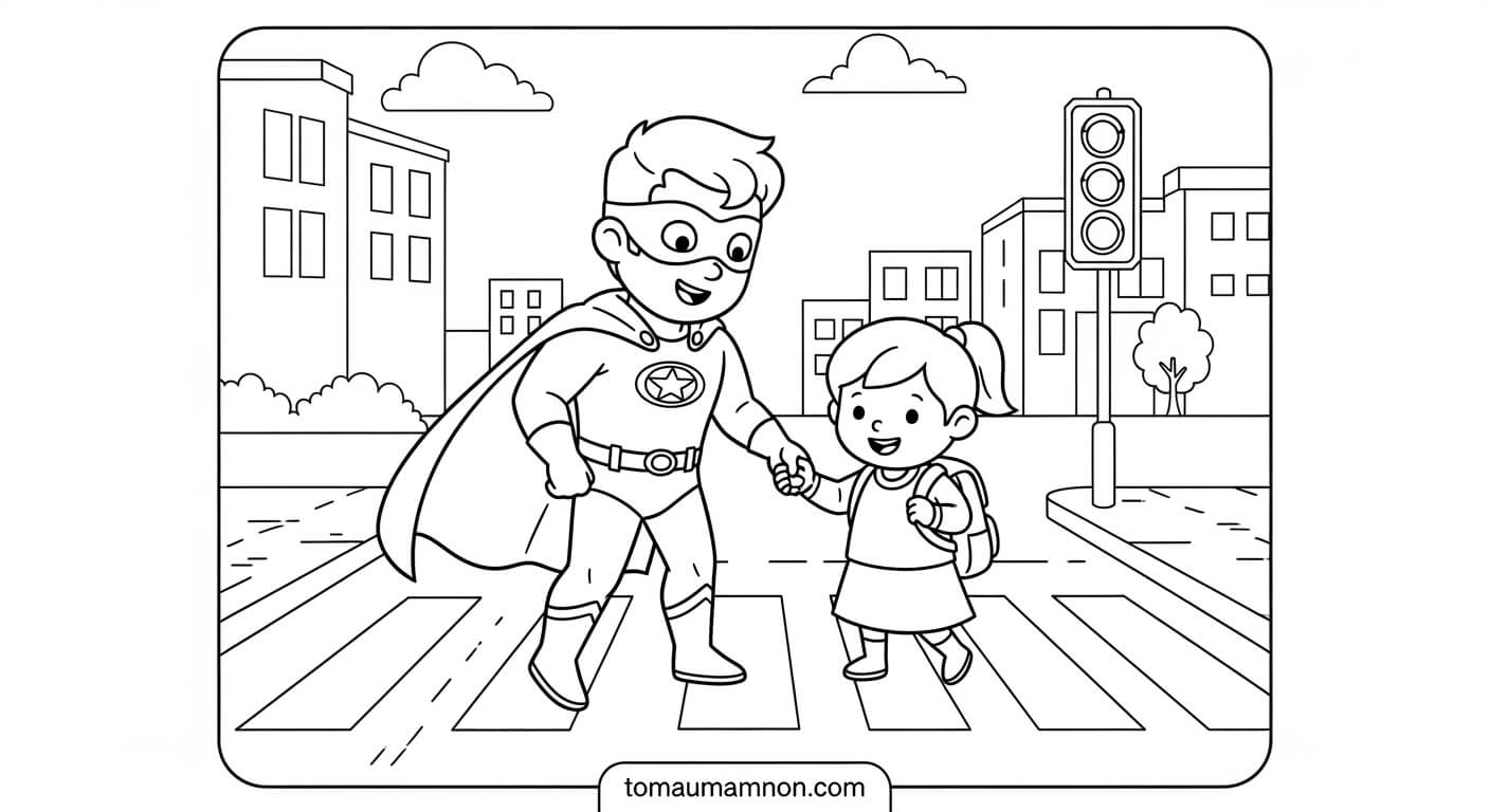 Tranh Siêu Nhân Siêu nhân cùng động đội