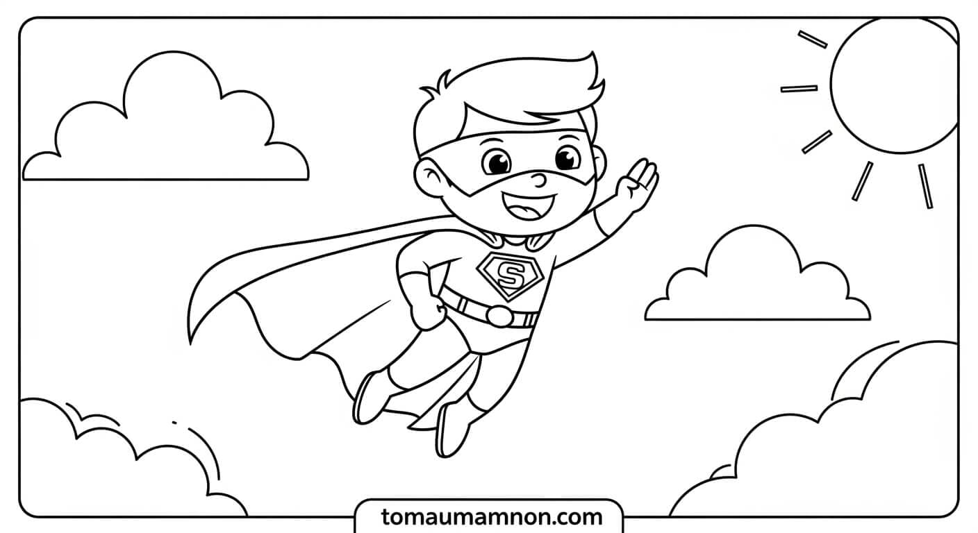 Tranh Siêu Nhân Tranh siêu nhân hành động