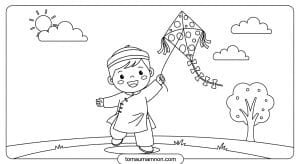 tranh to mau ao dai viet nam 1