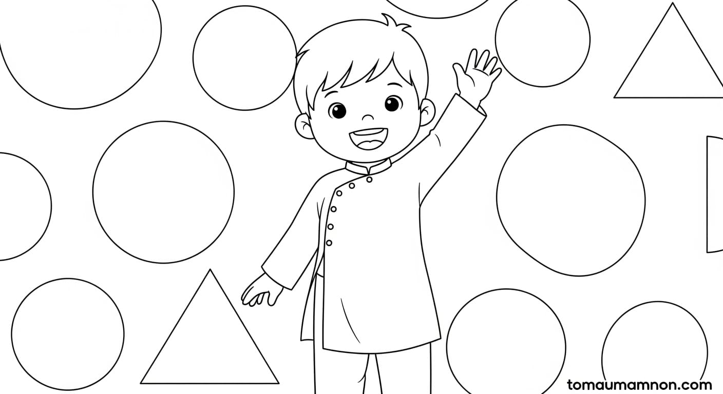 Tranh Tô Màu Áo Dài Việt Nam Áo dài trong lễ hội