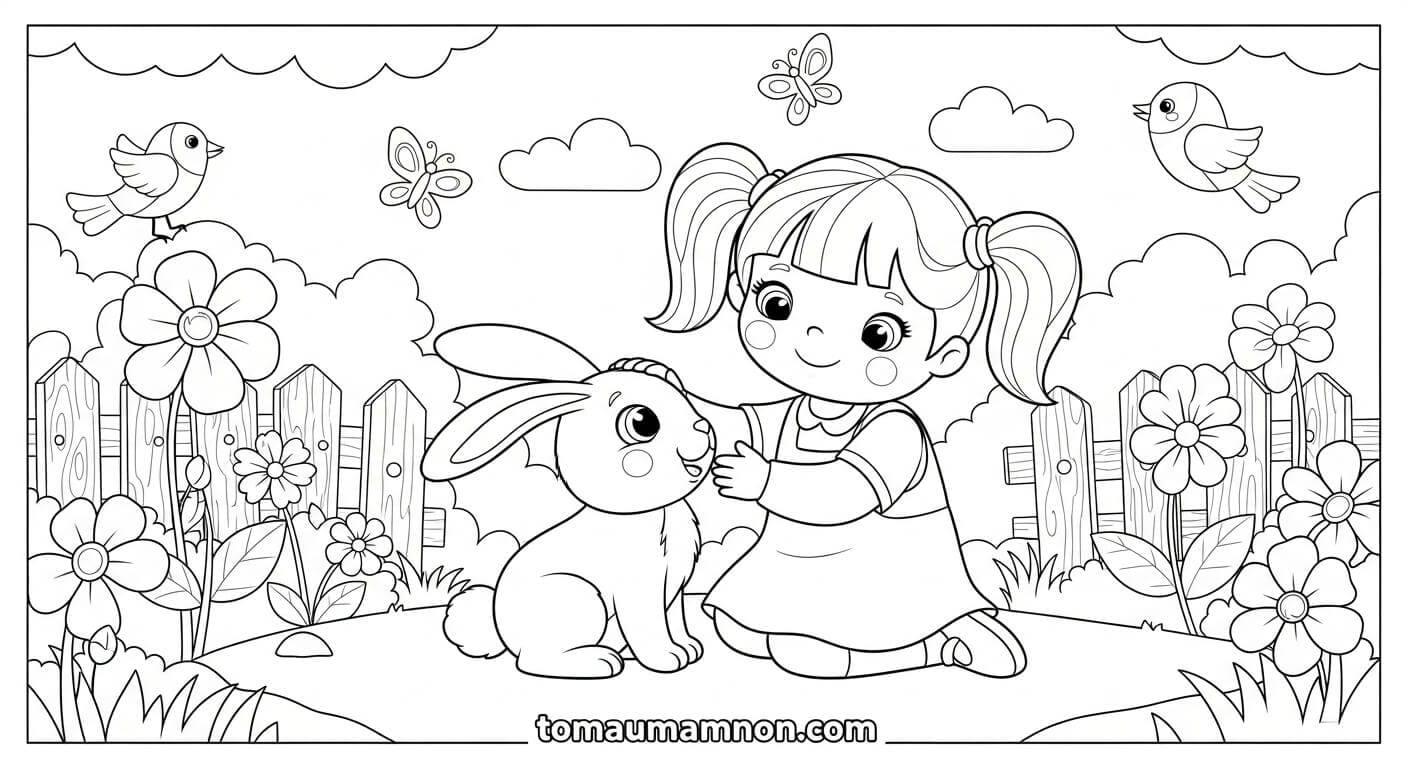 Tranh Tô Màu Bé Trai Bé Gái Bé trai với xe hơi