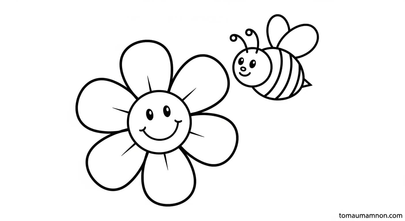 tranh bông hoa nở rộ