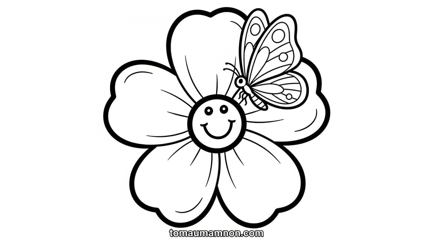 hoa 5 cánh tươi sáng