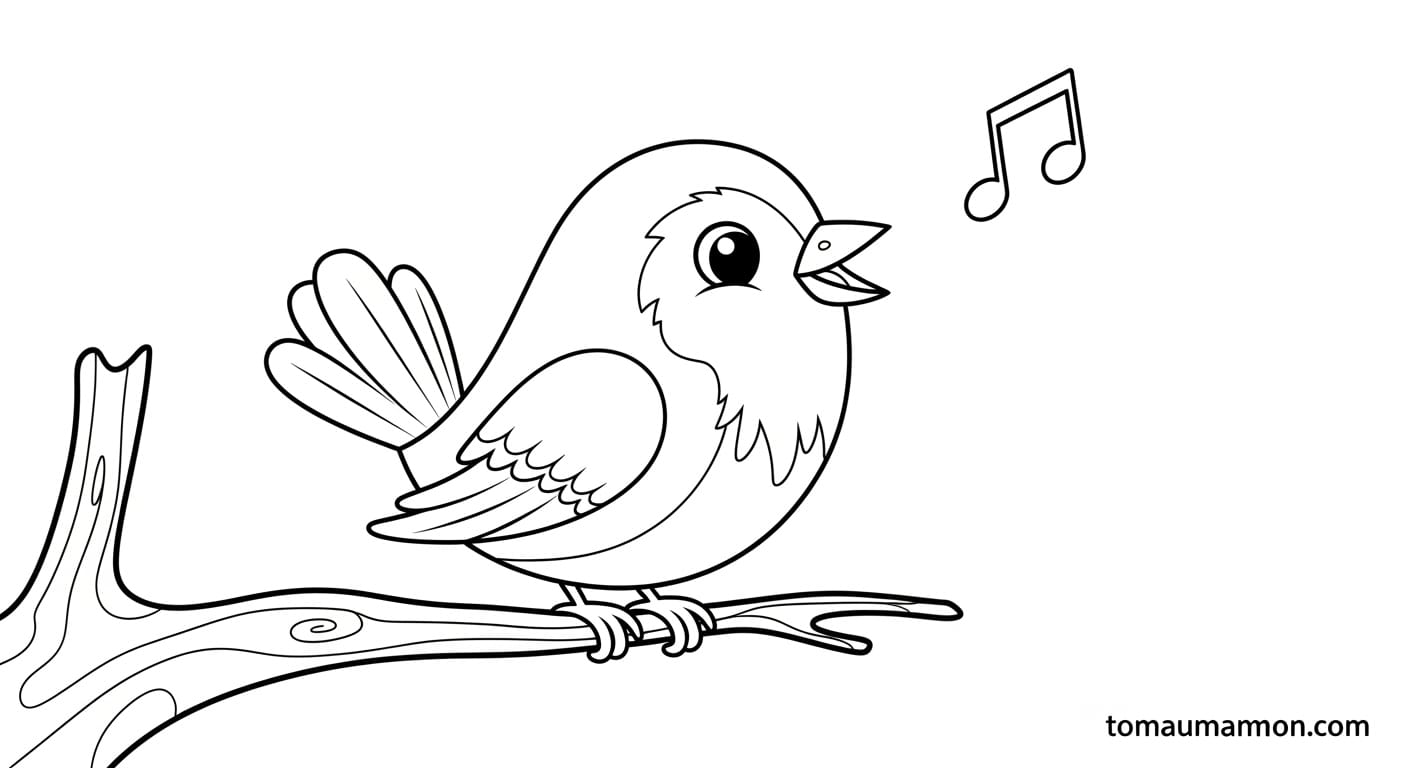 Chim nhỏ trên cành