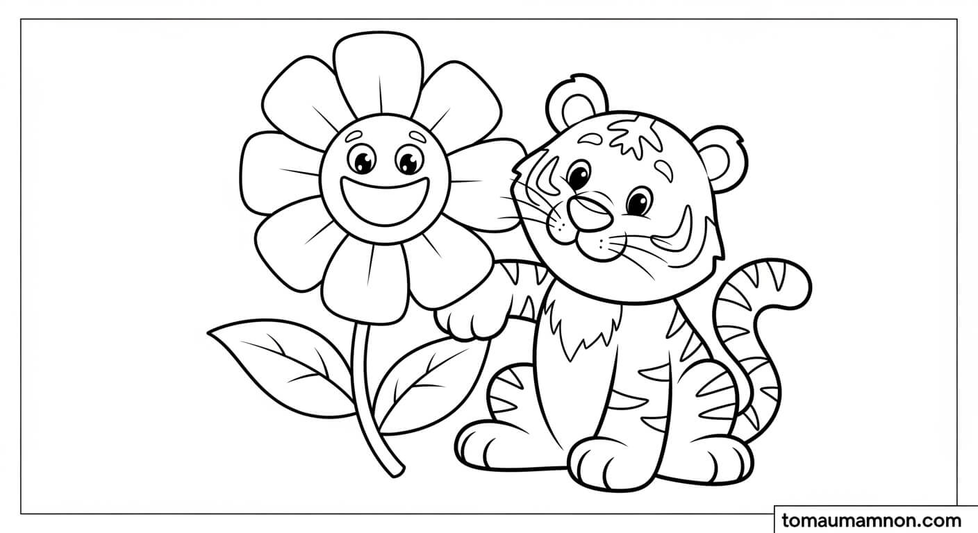 Hổ trong tư thế săn mồi