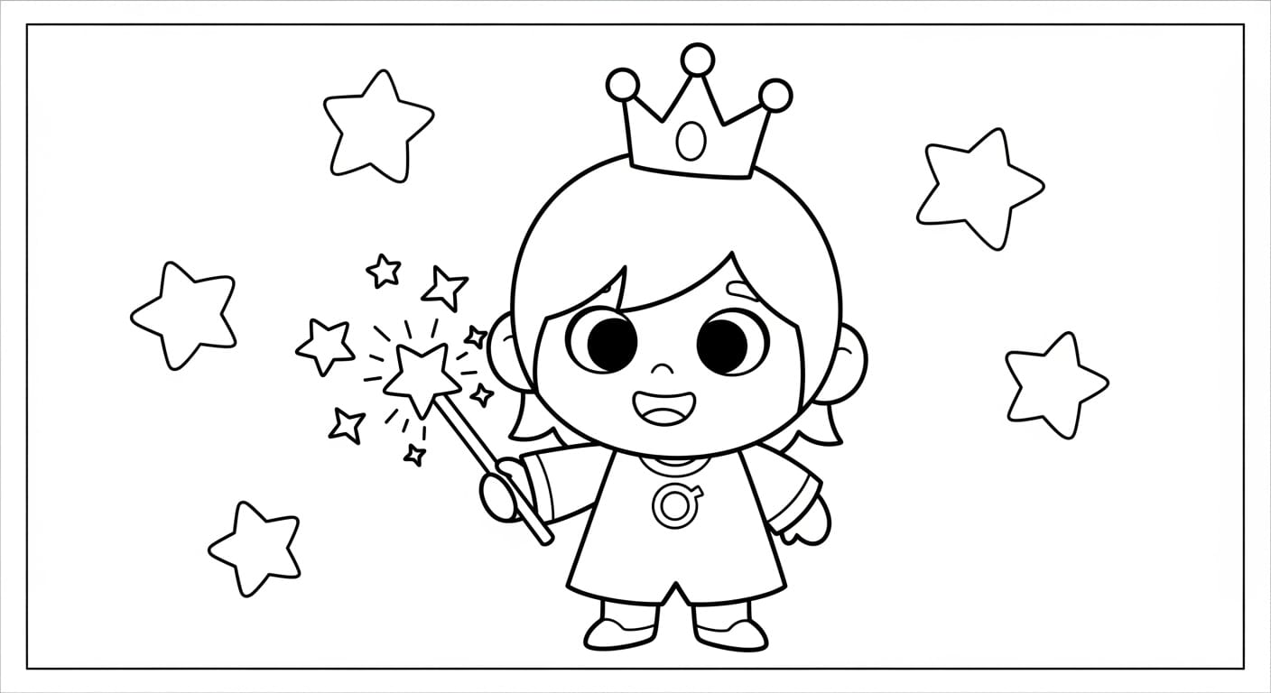 Tranh Tô Màu Công Chúa Ori Công chúa Ori và bạn bè