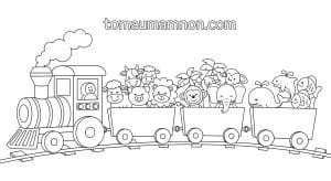 tranh to mau do choi cua be 1