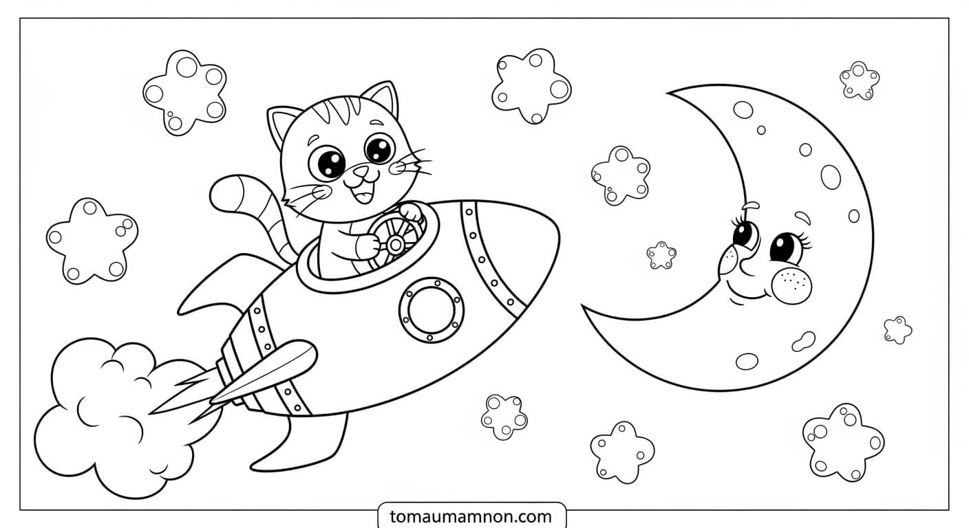 mặt trăng cười