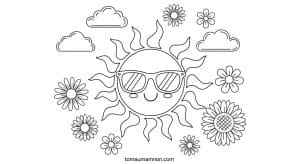 tranh to mau mua he 1