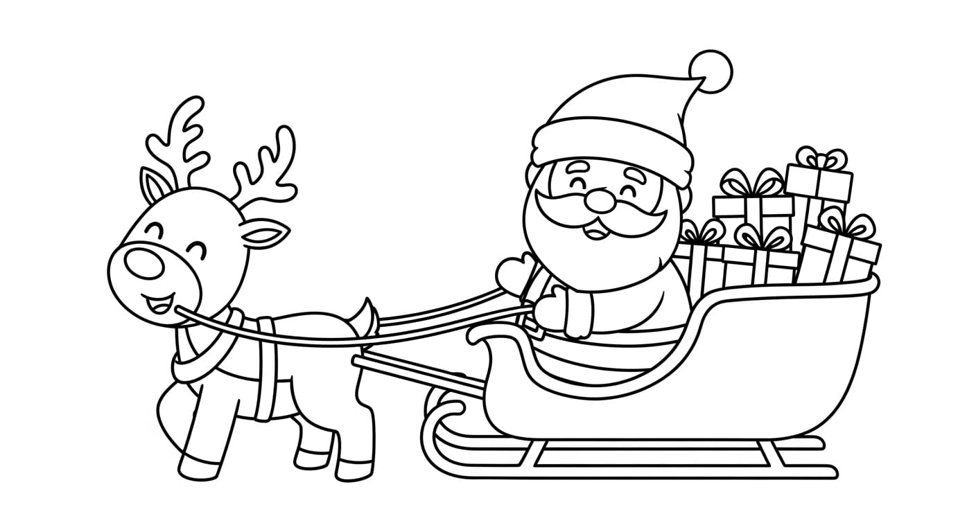 Ông Già Noel với túi quà