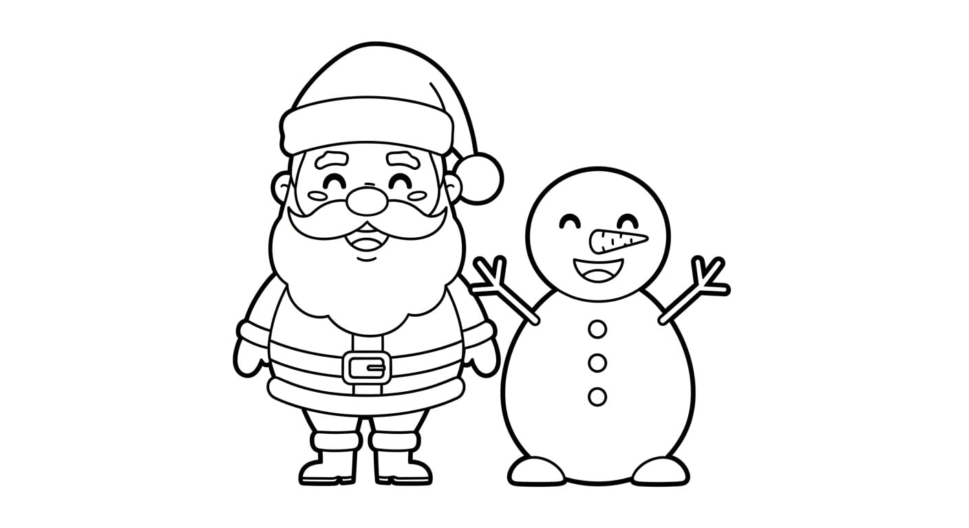 Ông Già Noel mỉm cười